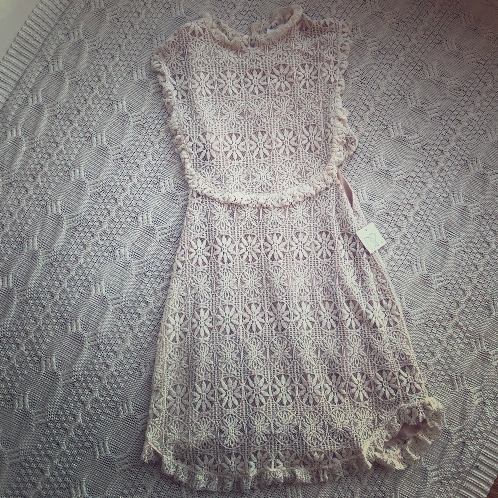 BP Ivory Lace Dress